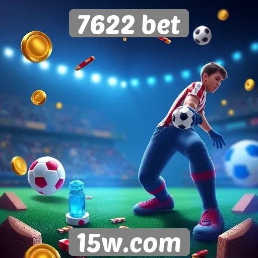 Variedade de jogos disponíveis na plataforma 7622 bet